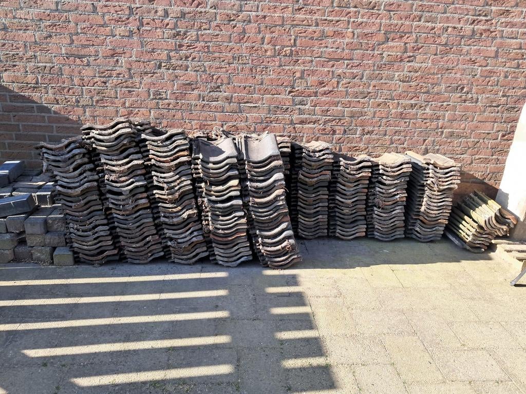 Gebruikte dakpannen Gebr. Feijen Reuver, Doe-het-zelf en Verbouw, Dakpannen en Dakbedekking, Ophalen, Gebruikt, Steen of Klei