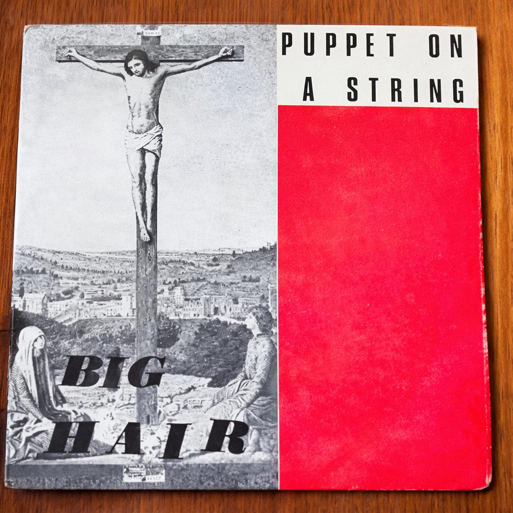 original single-big hair-puppet on a string  *1980*, Fotohoes, Ophalen of Verzenden, Zo goed als nieuw, Overige genres