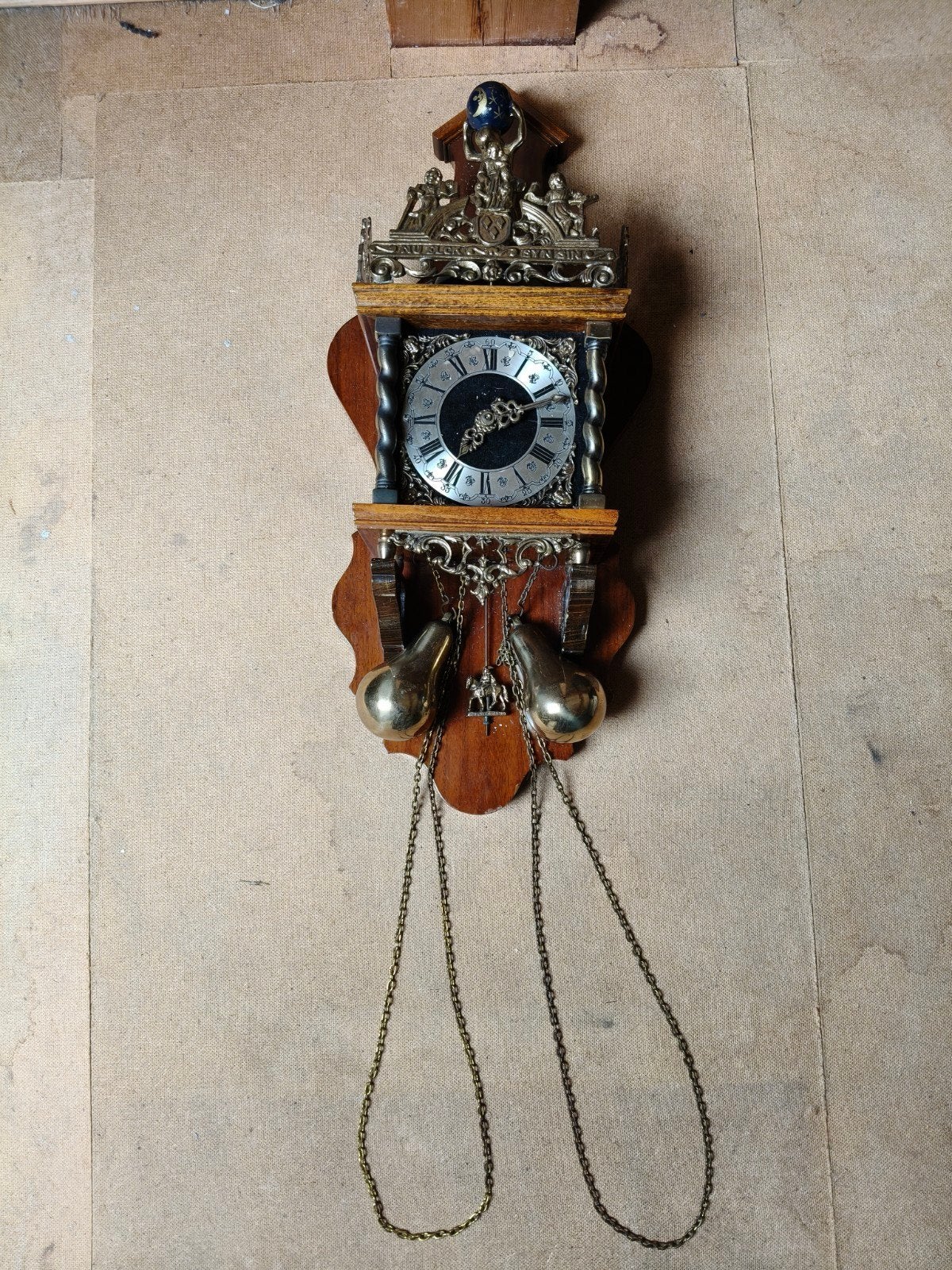 antieke klok (defect), Antiek en Kunst, Ophalen