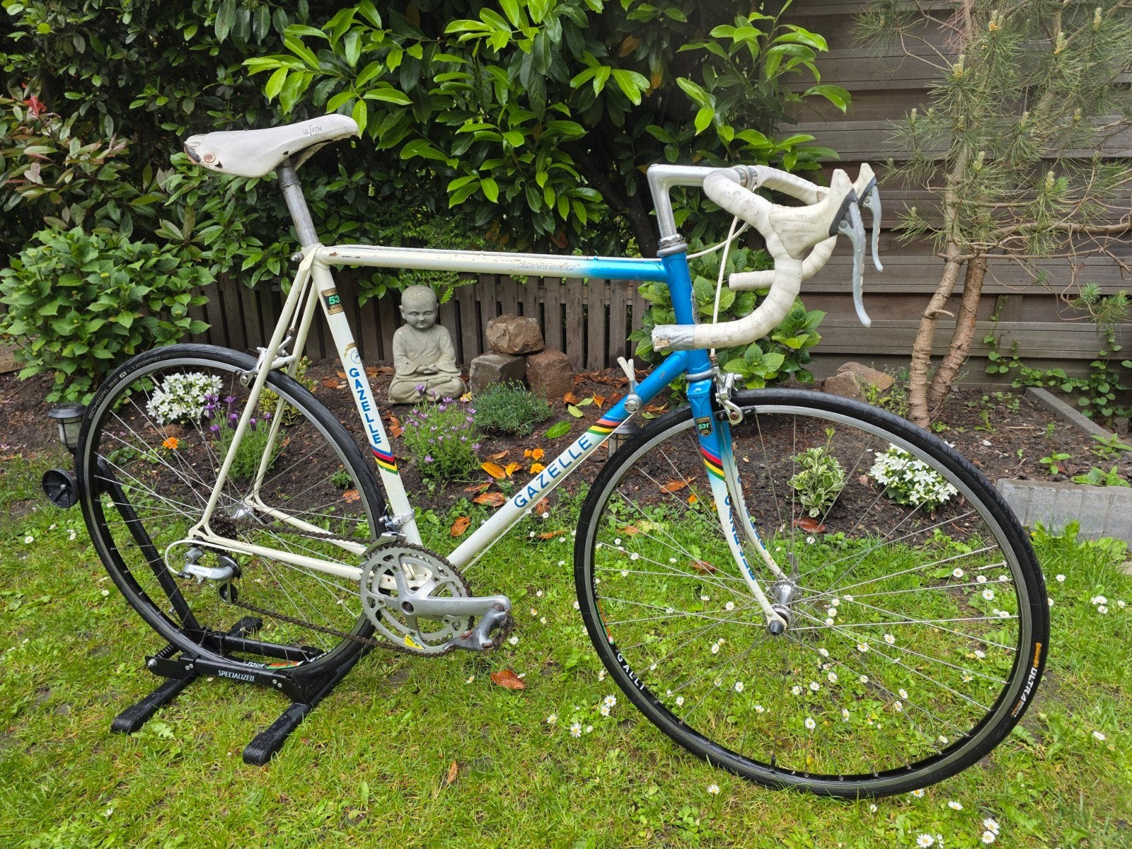 Gazelle champion mondial vintage a-b frame racefiets, Ophalen, Gebruikt