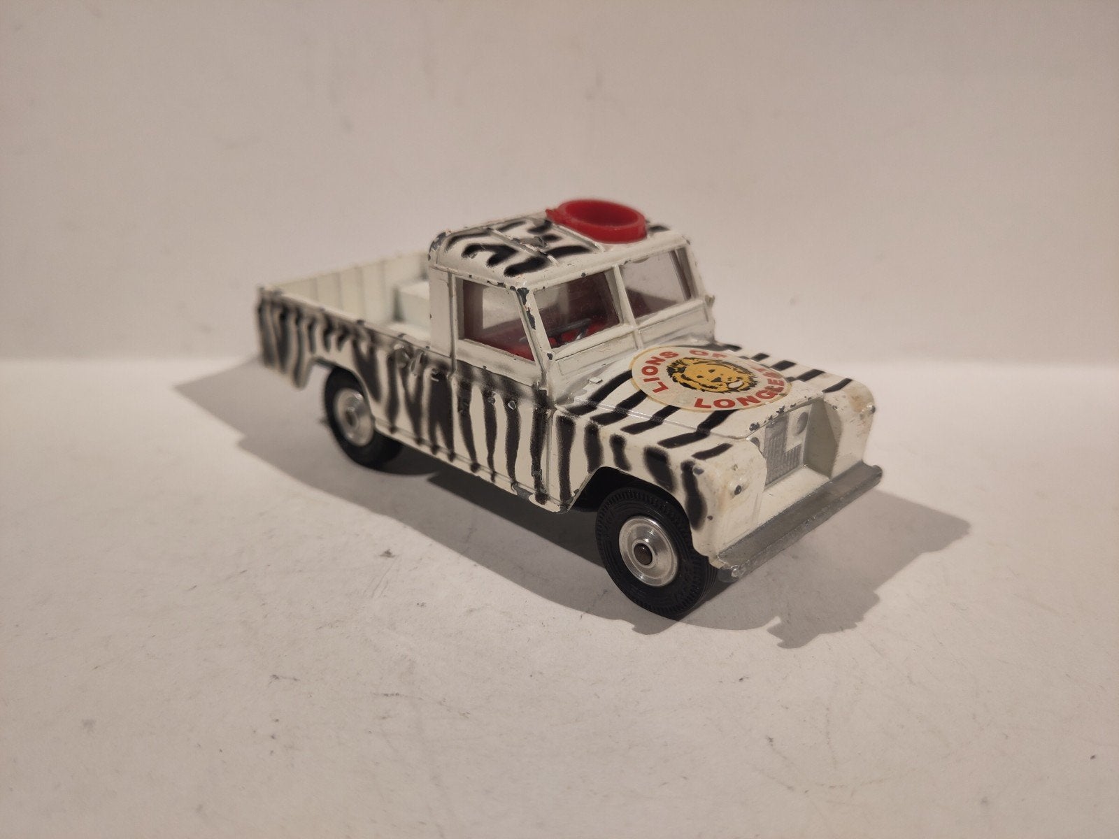 Corgi Toys GS 8 Land Rover Series 2 109 Lions of Longleat, Ophalen of Verzenden, Gebruikt, Auto, Corgi