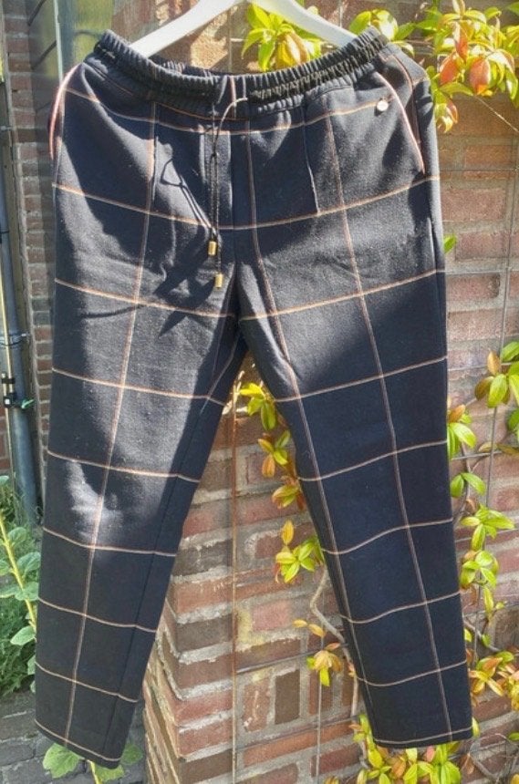 Broek van POM, Blauw, Ophalen of Verzenden, Maat 36 (S), Lang