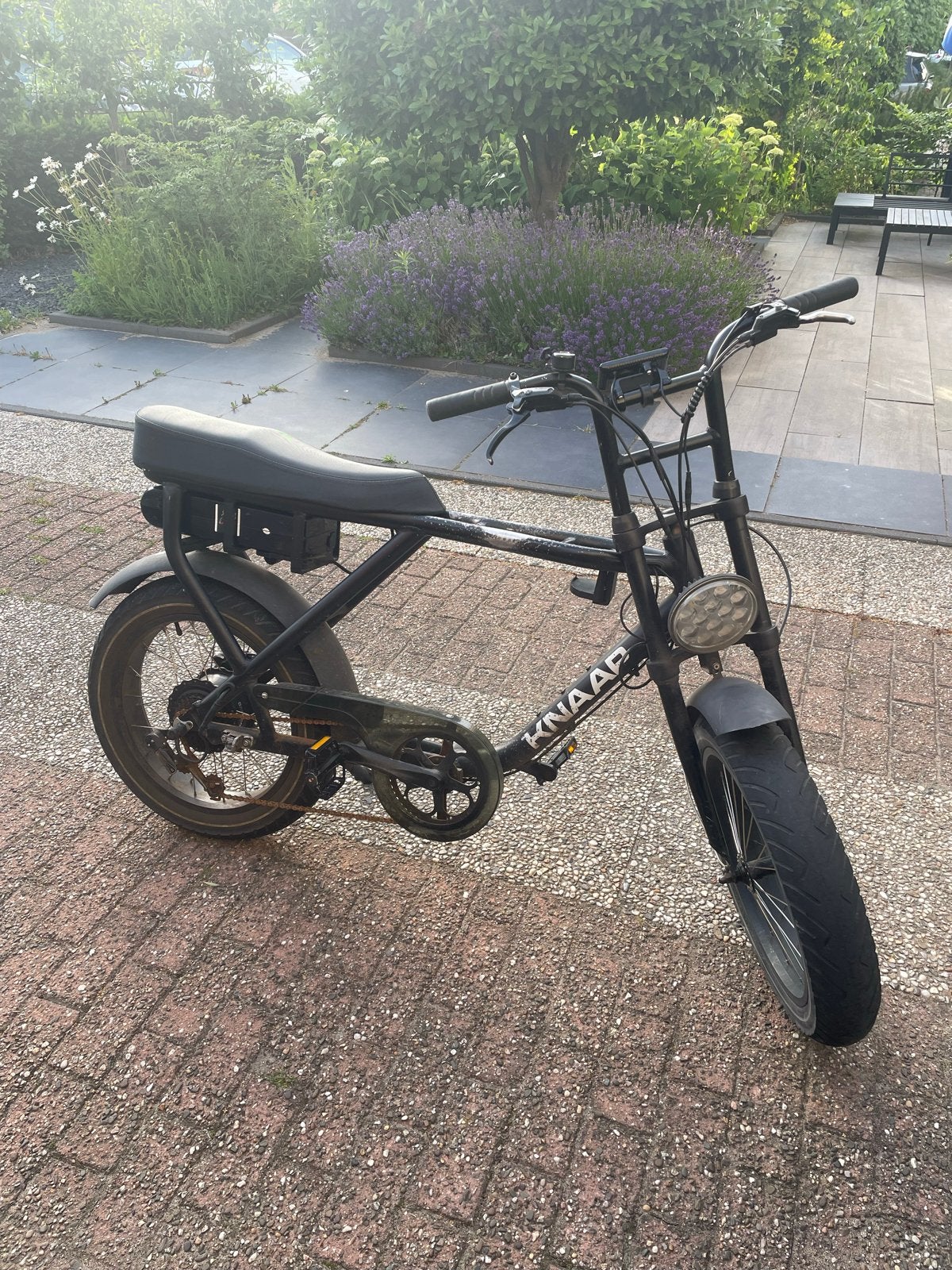 Knaap Fatbike Zwart - Nieuwe ketting, Ophalen, Gebruikt, Overige merken