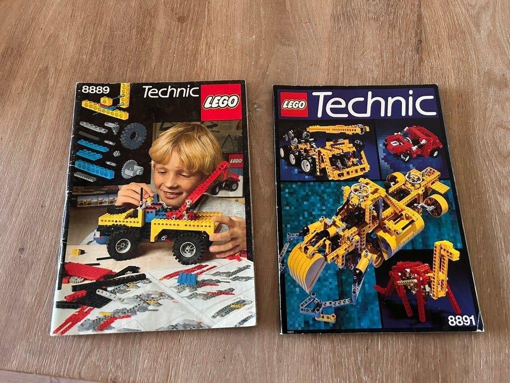 Lego Technic Idea book #8889 en #8891, Ophalen of Verzenden, Zo goed als nieuw
