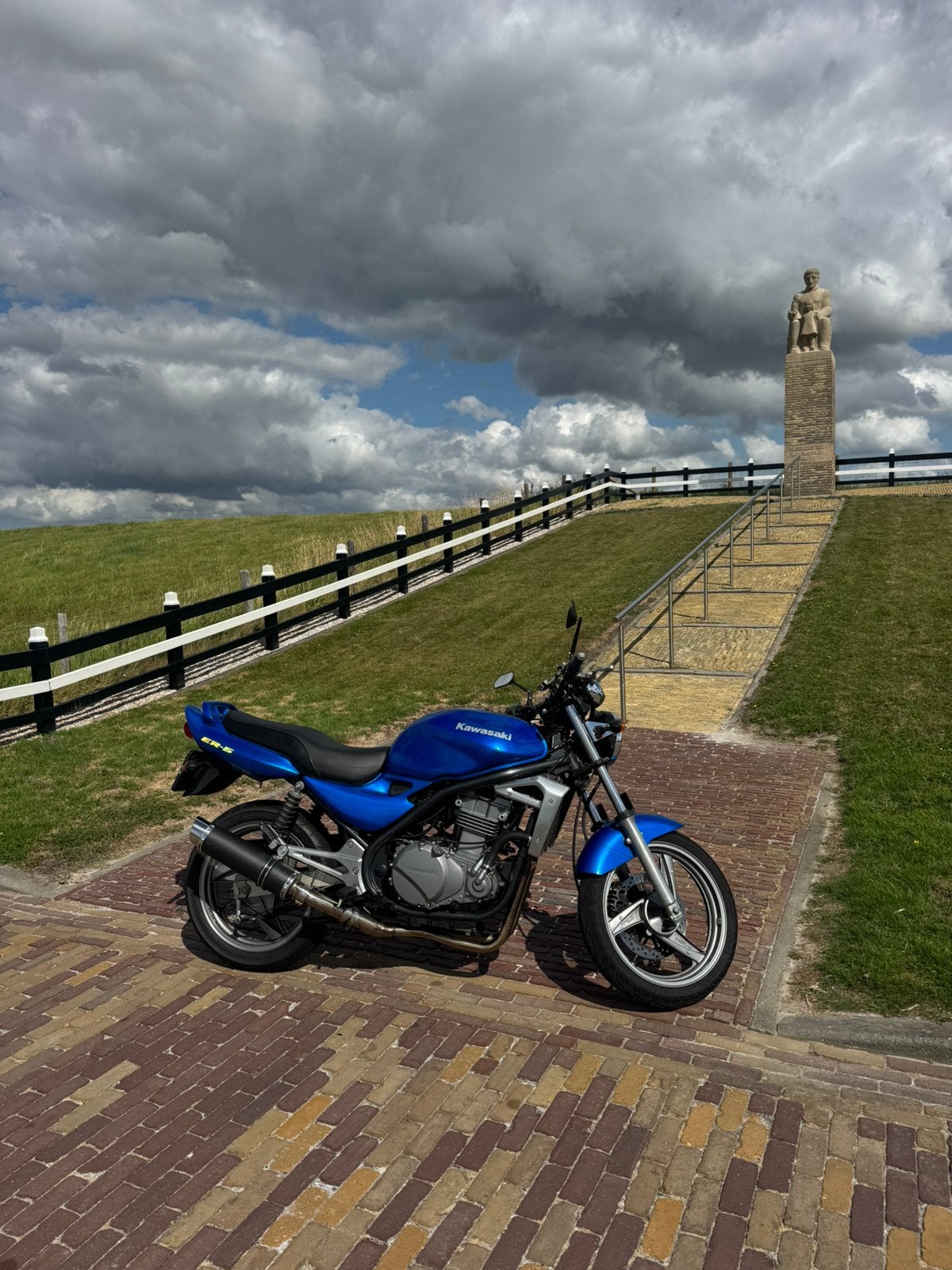 Kawasaki er5 2003 35kw a2 rijbewijs!, Motoren, 2 cilinders, Sportuitlaat, Occasion, Particulier