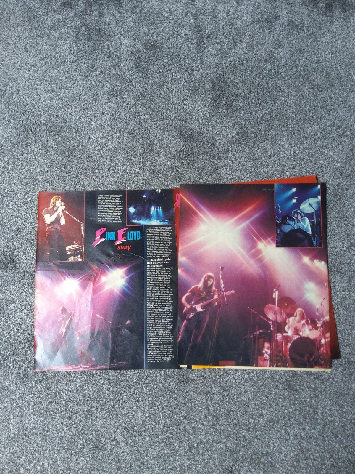 Pink Floyd:  The story  muziek expres, Verzamelen, Muziek, Artiesten en Beroemdheden, Ophalen of Verzenden, Boek, Tijdschrift of Artikel