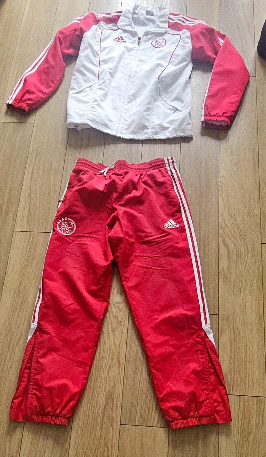 Ajax Adidas trainingspak maat L, Maat L, Ophalen of Verzenden, Zo goed als nieuw, Trainingspak