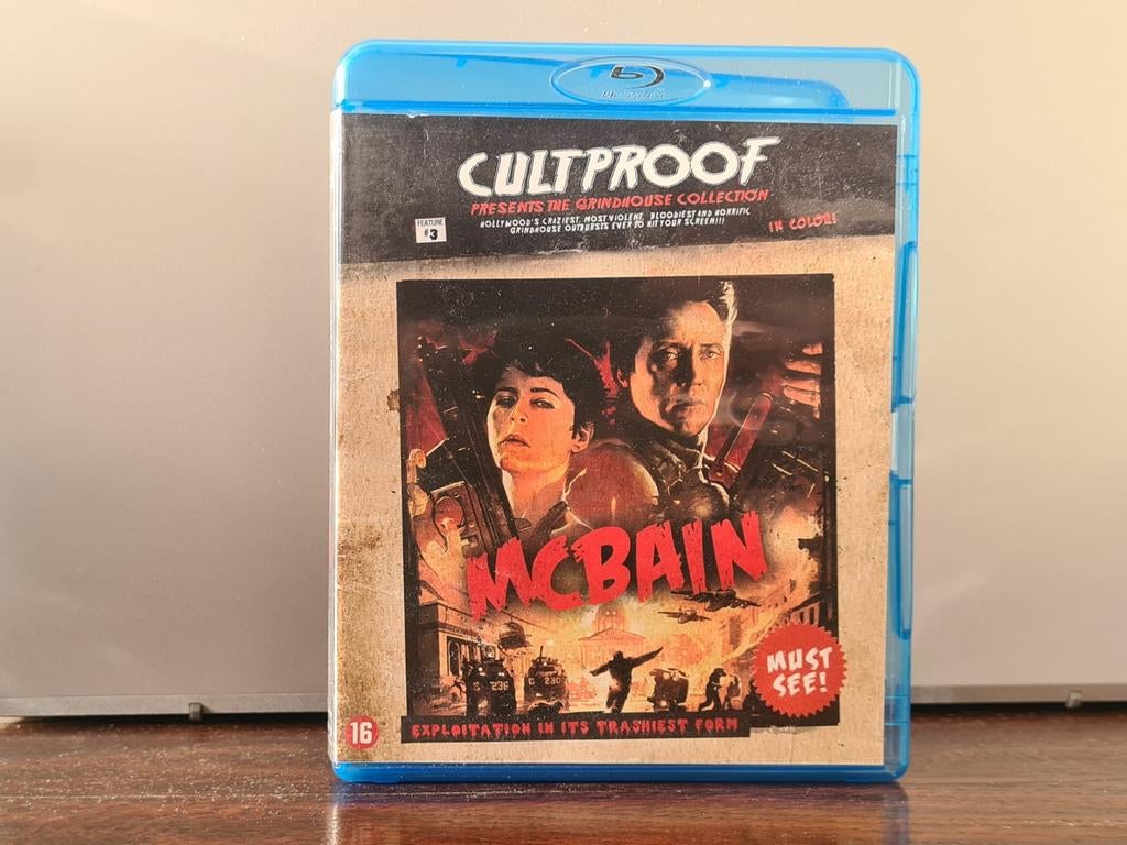 McBain - Cultproof Presents The Grindhouse Collection, Cd's en Dvd's, Blu-ray, Ophalen of Verzenden, Zo goed als nieuw, Actie