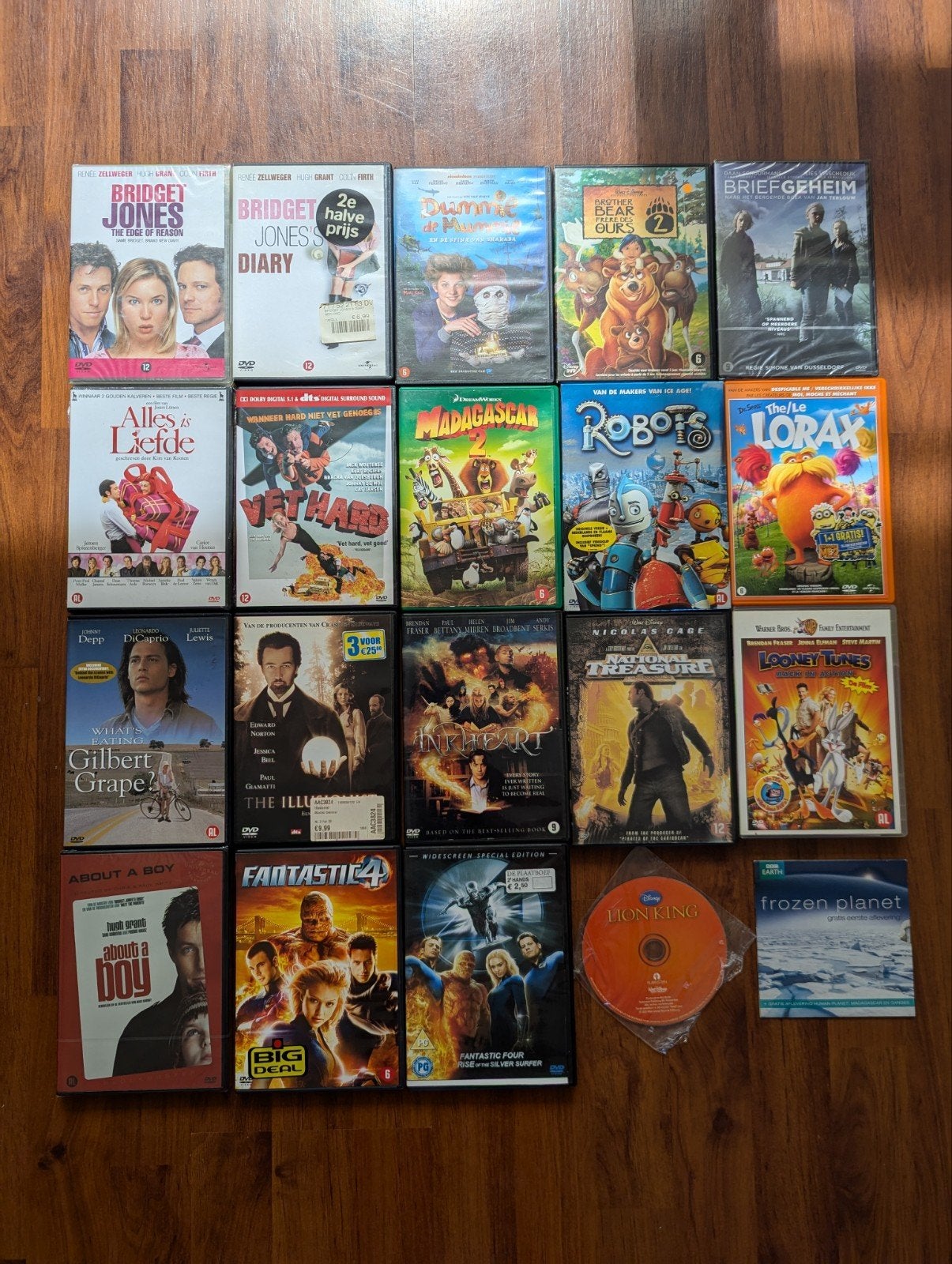 Partij van 20 DVD's. Veel nog in seal en dus nieuw!, Alle leeftijden, Nederlands, Ophalen of Verzenden, Nieuw in verpakking