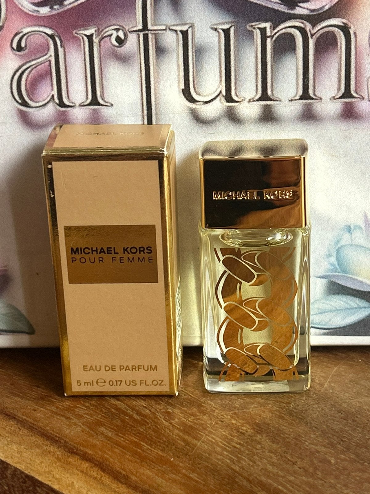 Michael Kors - pour femme miniatuur 5ml edp, Sieraden, Tassen en Uiterlijk, Uiterlijk | Parfum, Ophalen of Verzenden, Nieuw