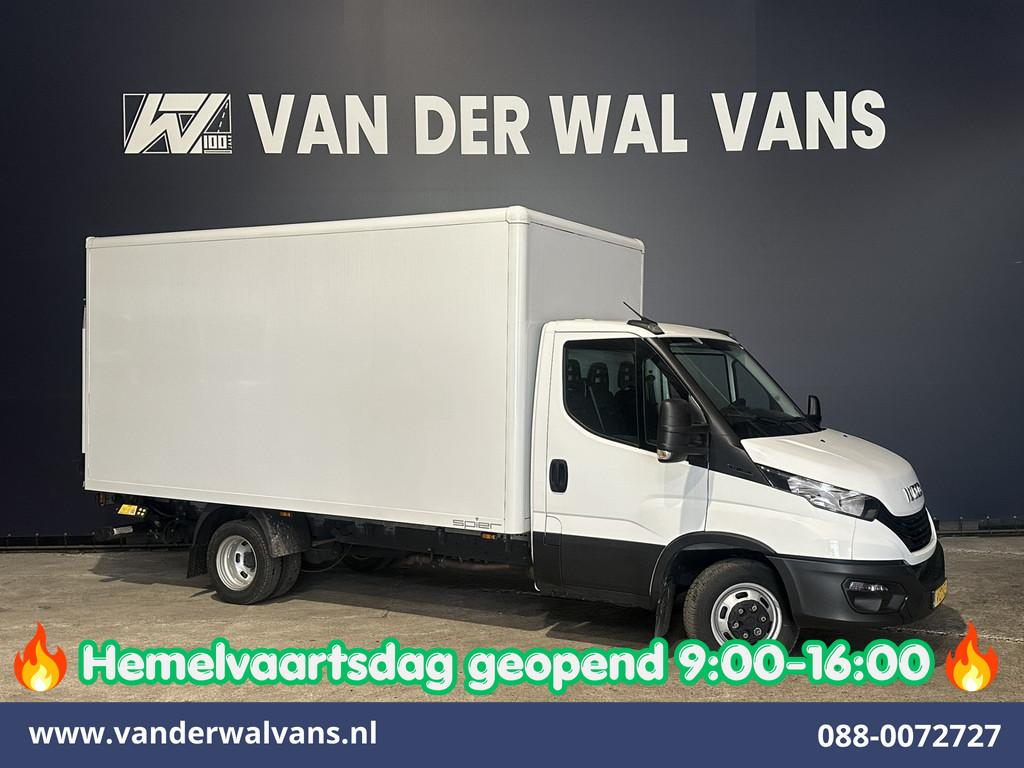 Iveco Daily 35C16 157pk Bakwagen Laadklep Dubbel Lucht Euro6, Gebruikt, Iveco, Wit, Bedrijf