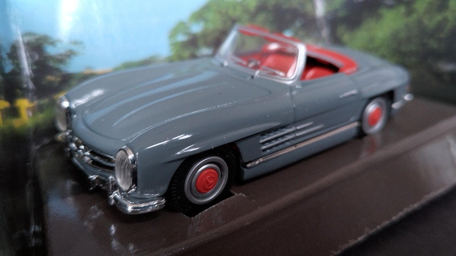 Mercedes Benz 300 SL Roadster grey 1:43 Corgi Pol, Auto, Corgi, ., Nieuw