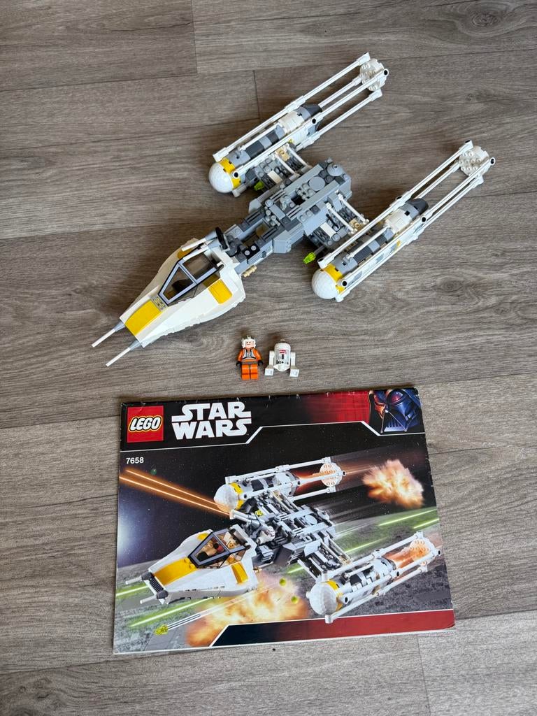 Lego Star Wars Y-Wing 7658, Star Wars, Lego, Ophalen of Verzenden, Complete set
