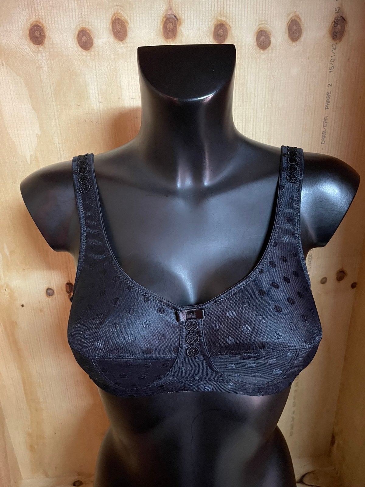 Anita prothese bh zonder beugel 80a model airita, Verzenden, Zwart, BH