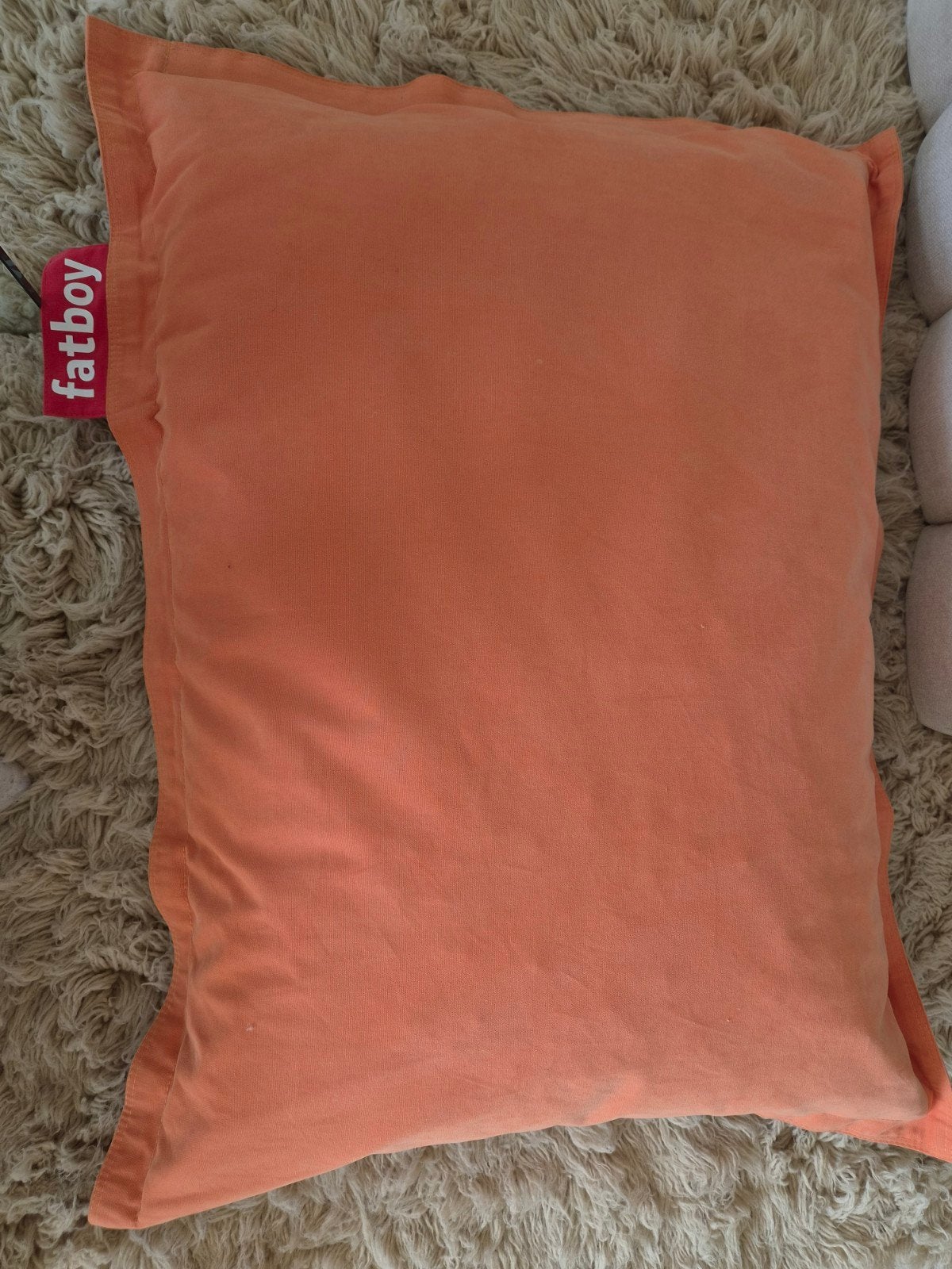 Fatboy Original Zitzak - Comfortabel en Stijlvol, Ophalen, Gebruikt, Oranje, Zitzak