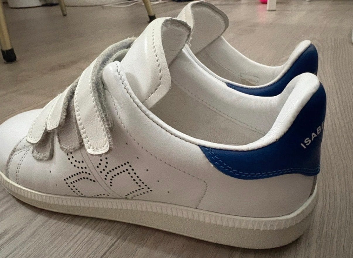 Isabel Marant Beth Sneakers Maat 38, Wit, Ophalen of Verzenden, Sneakers of Gympen, Zo goed als nieuw