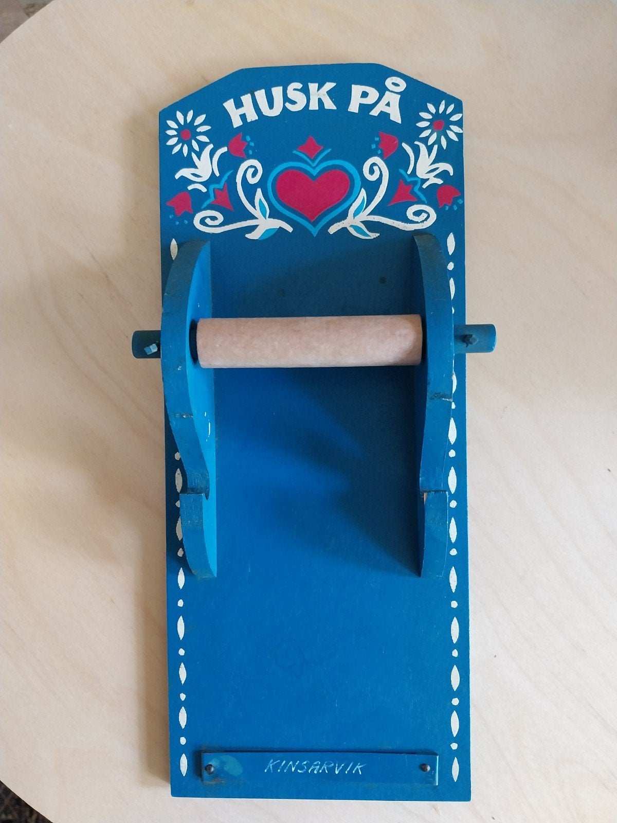Vintage houder voor boodschappenbriefjes van Tante Brocante, Ophalen of Verzenden