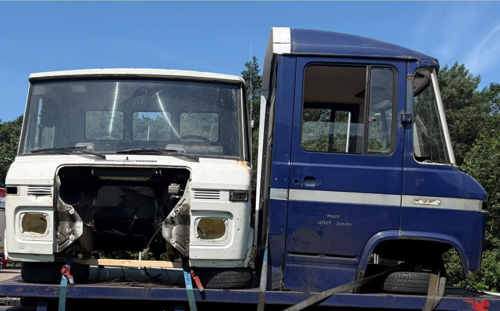 Mercedes T2 Düdo  406 407 508 608 613 Cabine Onderdelen, Ophalen, Mercedes-Benz