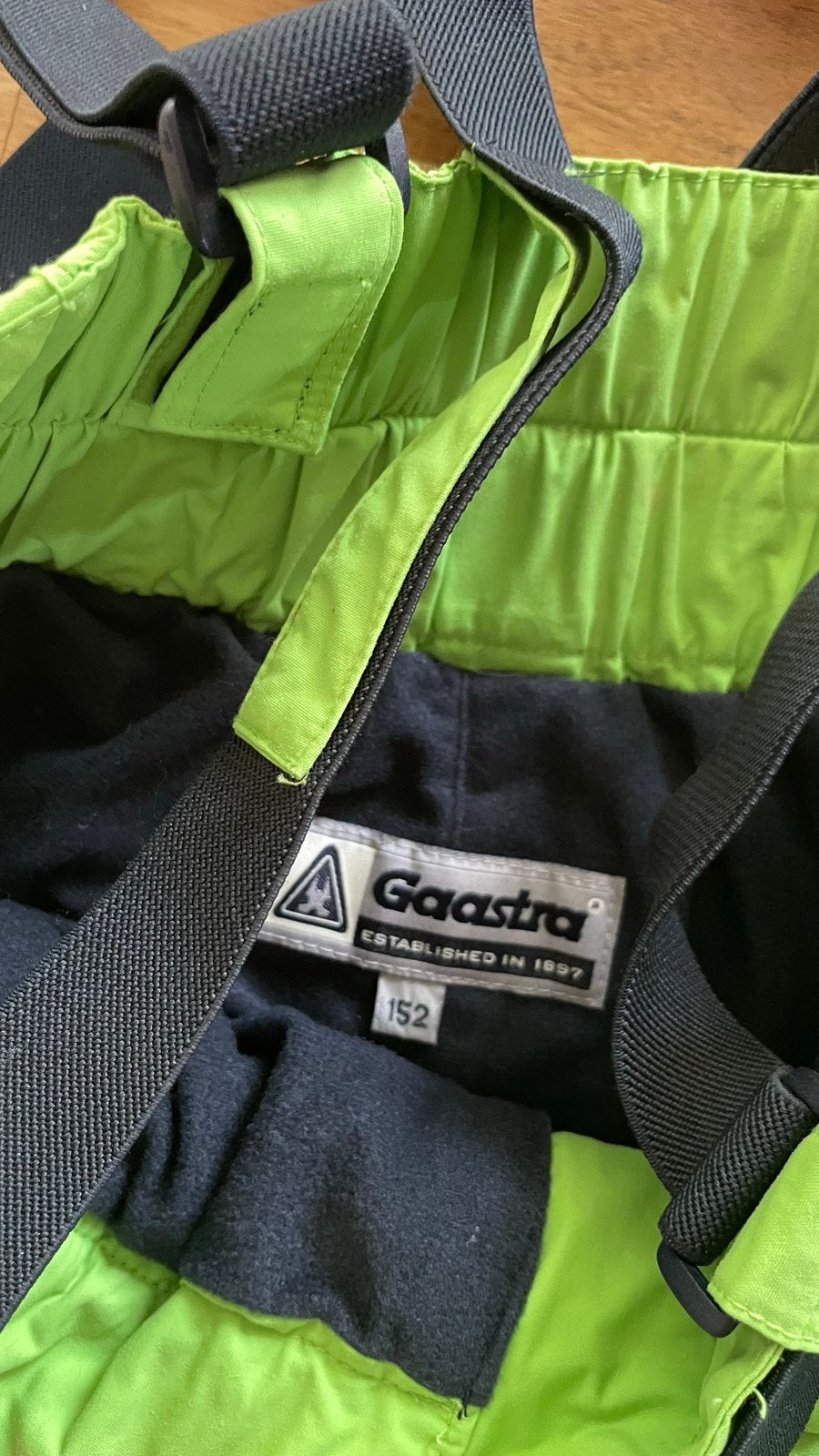 Gaastra skibroek maat 152 - Lichtgroen, Kinderen en Baby's, Ophalen of Verzenden, Gebruikt, Jongen of Meisje