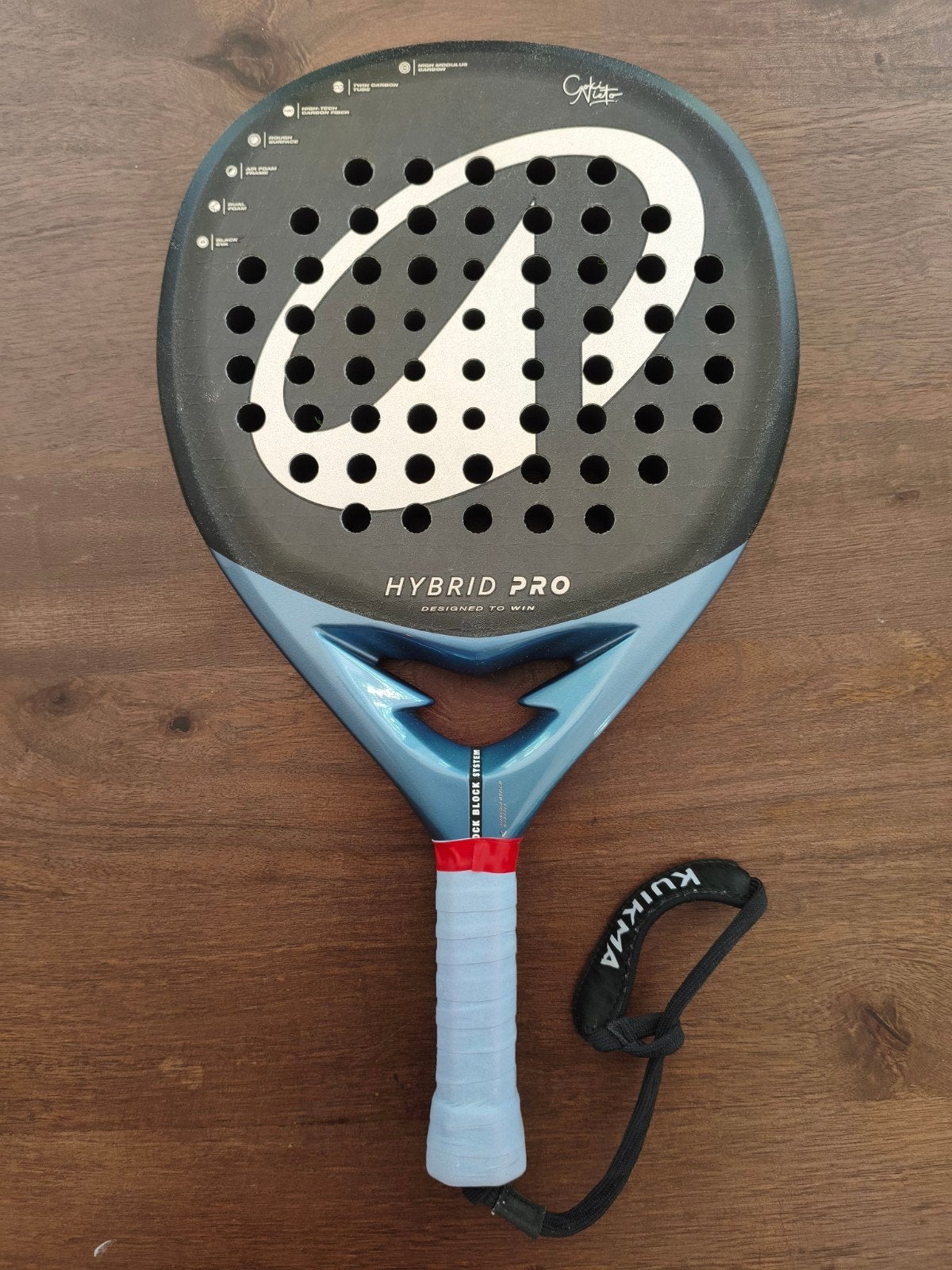 Kuikma Hybrid Pro 2026 padel racket, Ophalen of Verzenden, Zo goed als nieuw