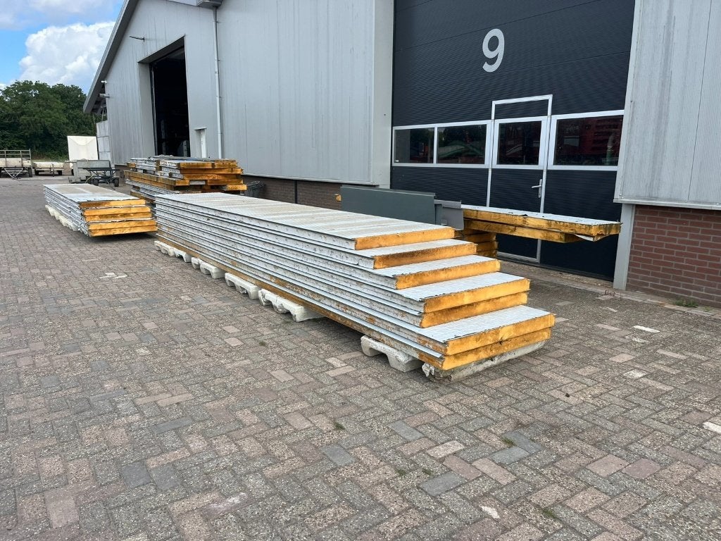 sandwichpanelen100 mm dik diverse afmetingen, Ophalen, Zo goed als nieuw, Overige materialen, 100 mm of meer