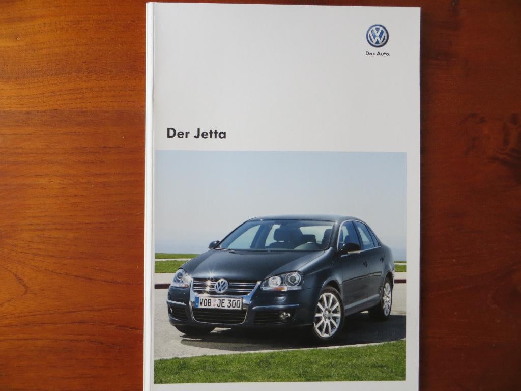 Volkswagen Jetta (juni 2008) met bijlage, Ophalen of Verzenden, Nieuw, Volkswagen