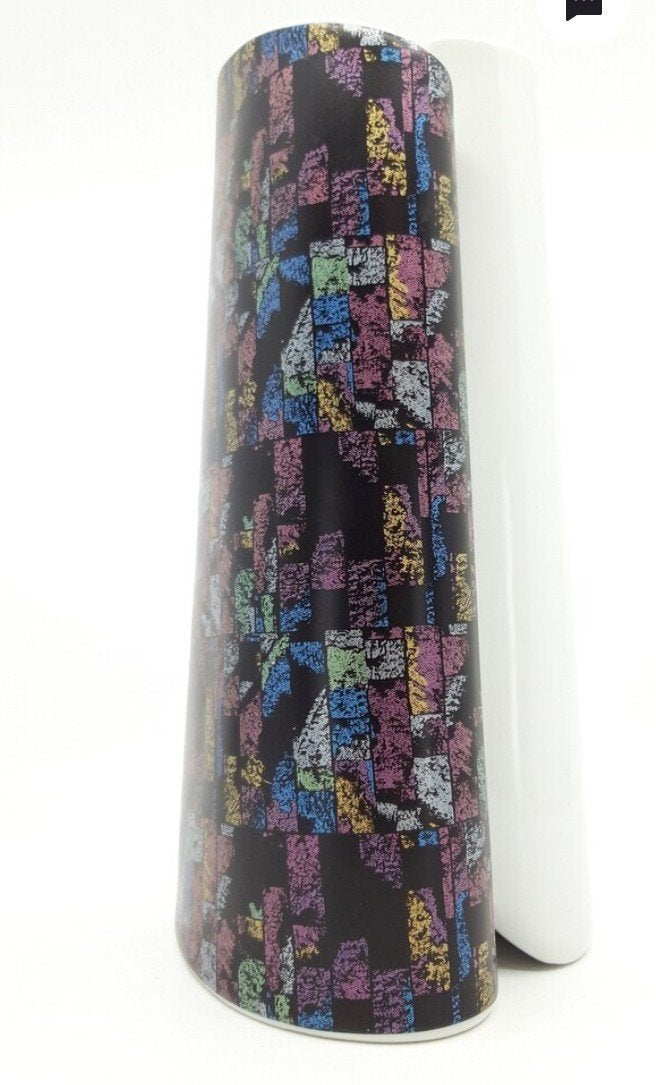 Unieke Memphis Milano stijl vaas, jaren '80 design, Antiek en Kunst, Ophalen of Verzenden