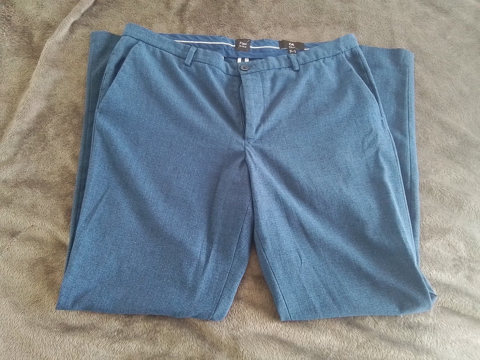 C&A Slim Fit Herenpantalon - Maat 54 - Blauw, Kleding | Heren, Ophalen of Verzenden