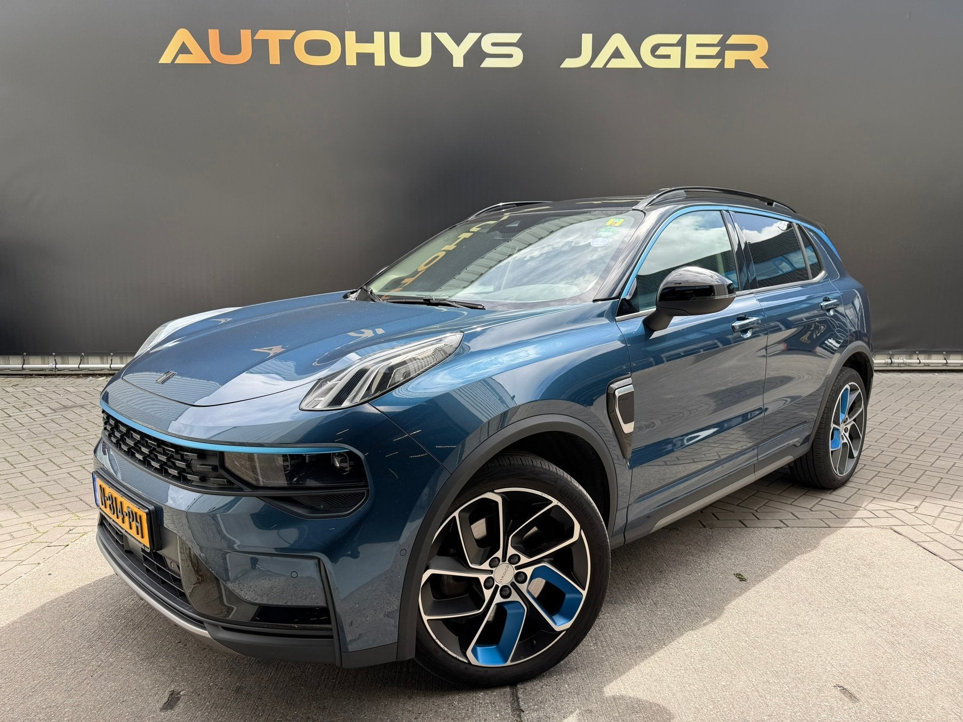 Lynk & Co 01 1.5 Pano Memory Carplay Hybride Automaat, Auto's, Lynk & Co, Stof, Blauw, 120 €/maand, Bedrijf
