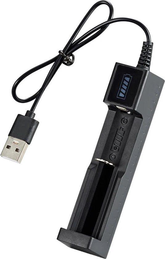 Lithium Batterij USB Lader voor 14500, 16340, 18650 & 26650, Ophalen, Nieuw, Oplaadbaar