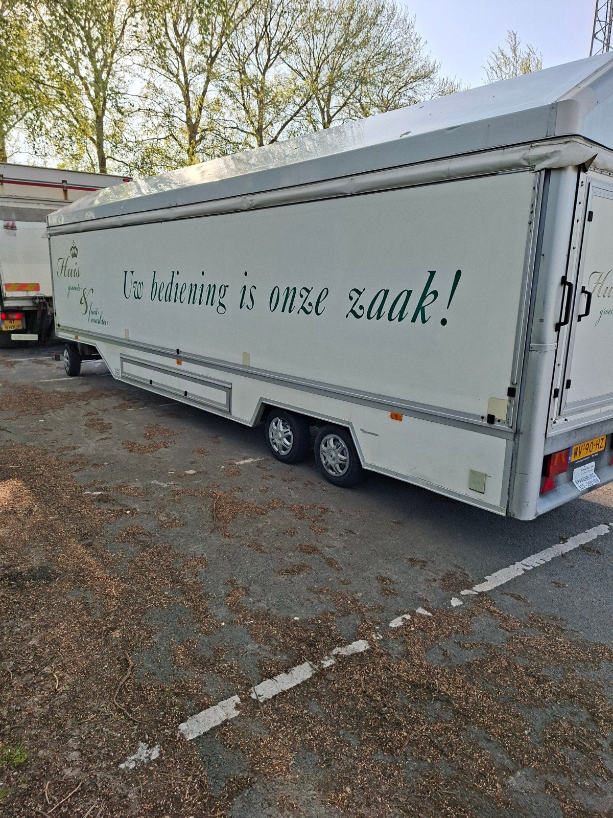 SOLIDE Kowa verkoopwagen !!, Ophalen