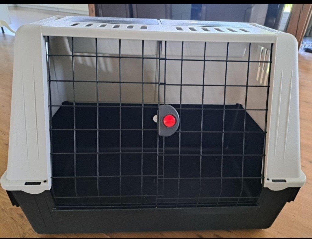 Ferplast vervoersbox Atlas Car 82x51x61 bench, Ophalen, Zo goed als nieuw