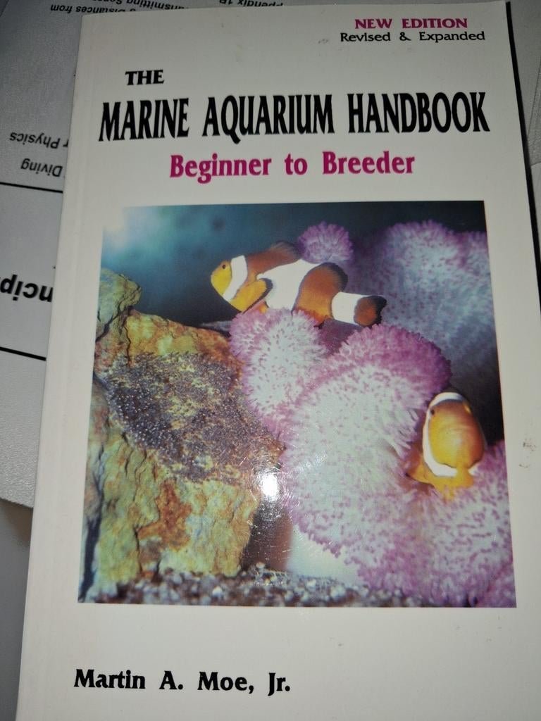 The Marine Aquarium Handbook: Beginner to Breeder, Ophalen of Verzenden, Gelezen, Overige onderwerpen, Martin A. Moe, Jr.