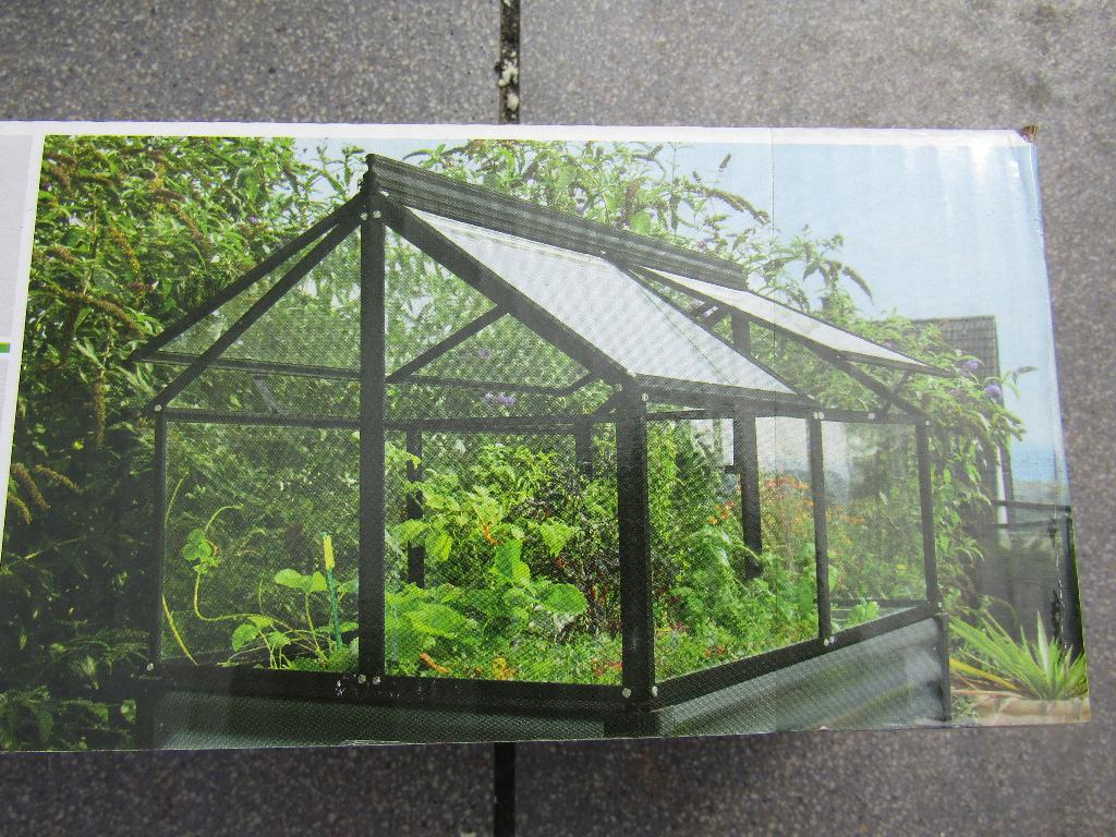 kweekkas aria jumbo, Ophalen, Glas, Aluminium, Kweekkas