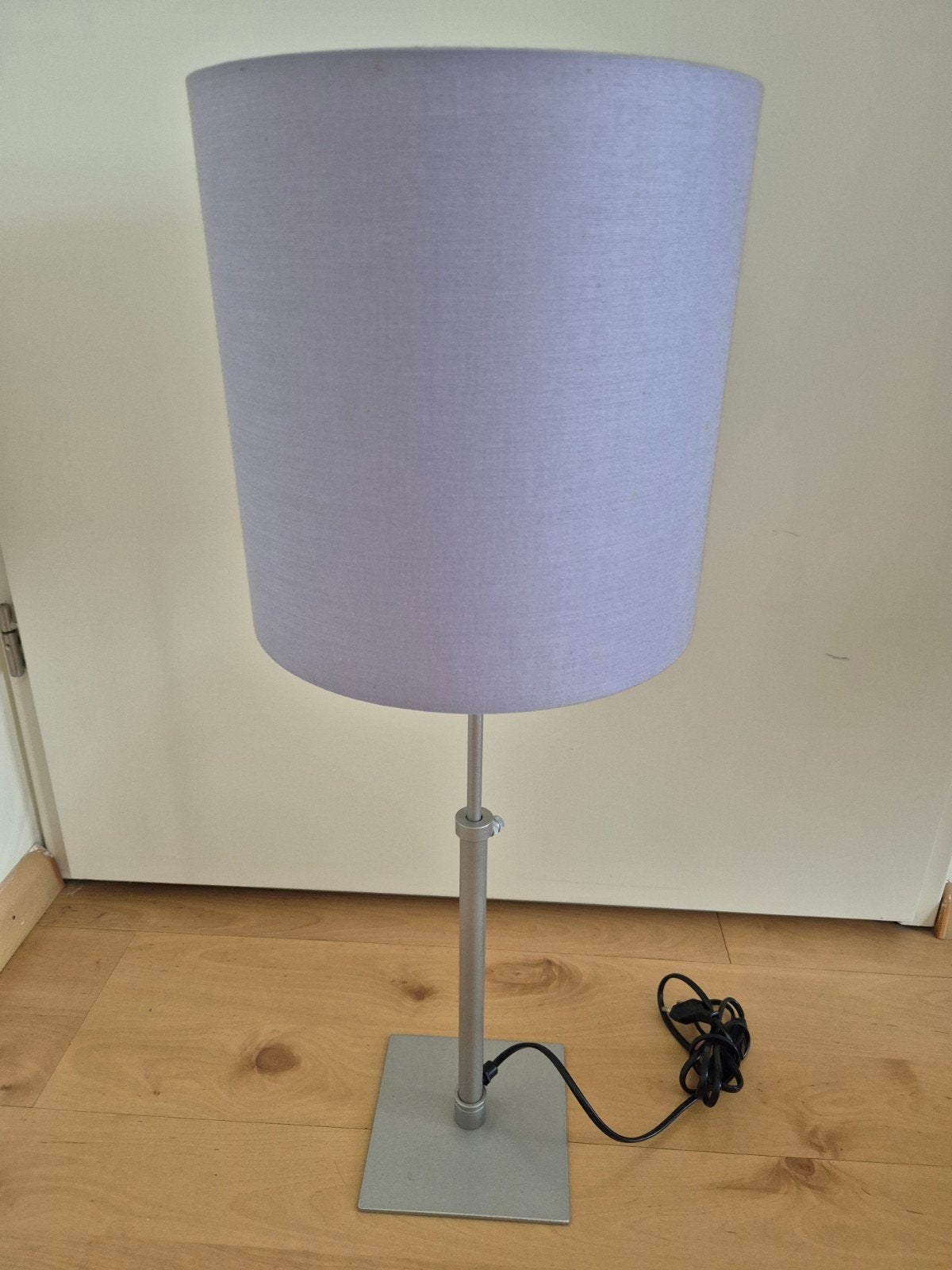paarse tafellamp, Kunststof, Gebruikt, Overige merken, Paars