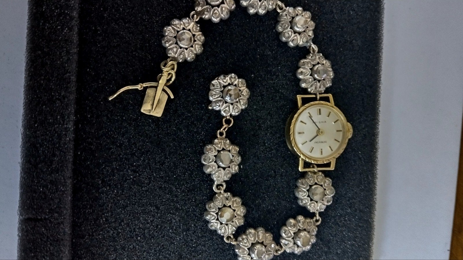 14 Karaat gouden horloge,s met diamanten, Ophalen of Verzenden