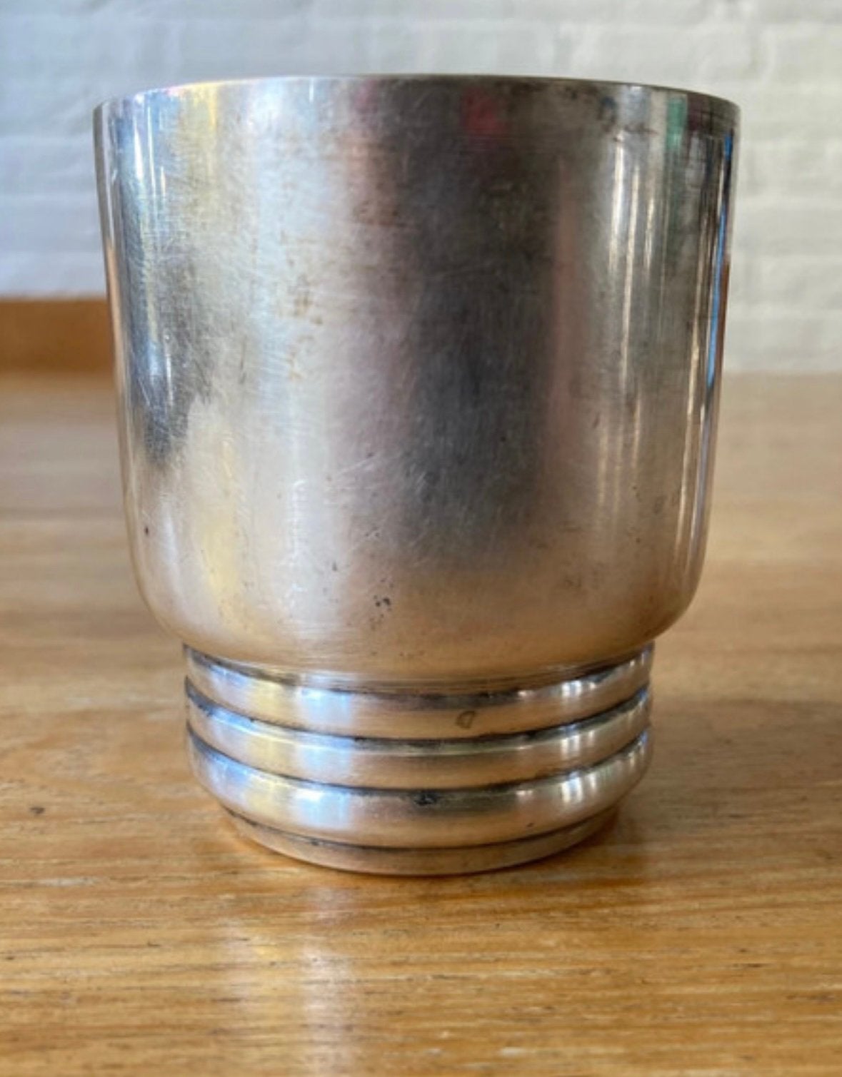 Antieke Verzilverde Doopbeker uit ca. 1930, Ophalen of Verzenden