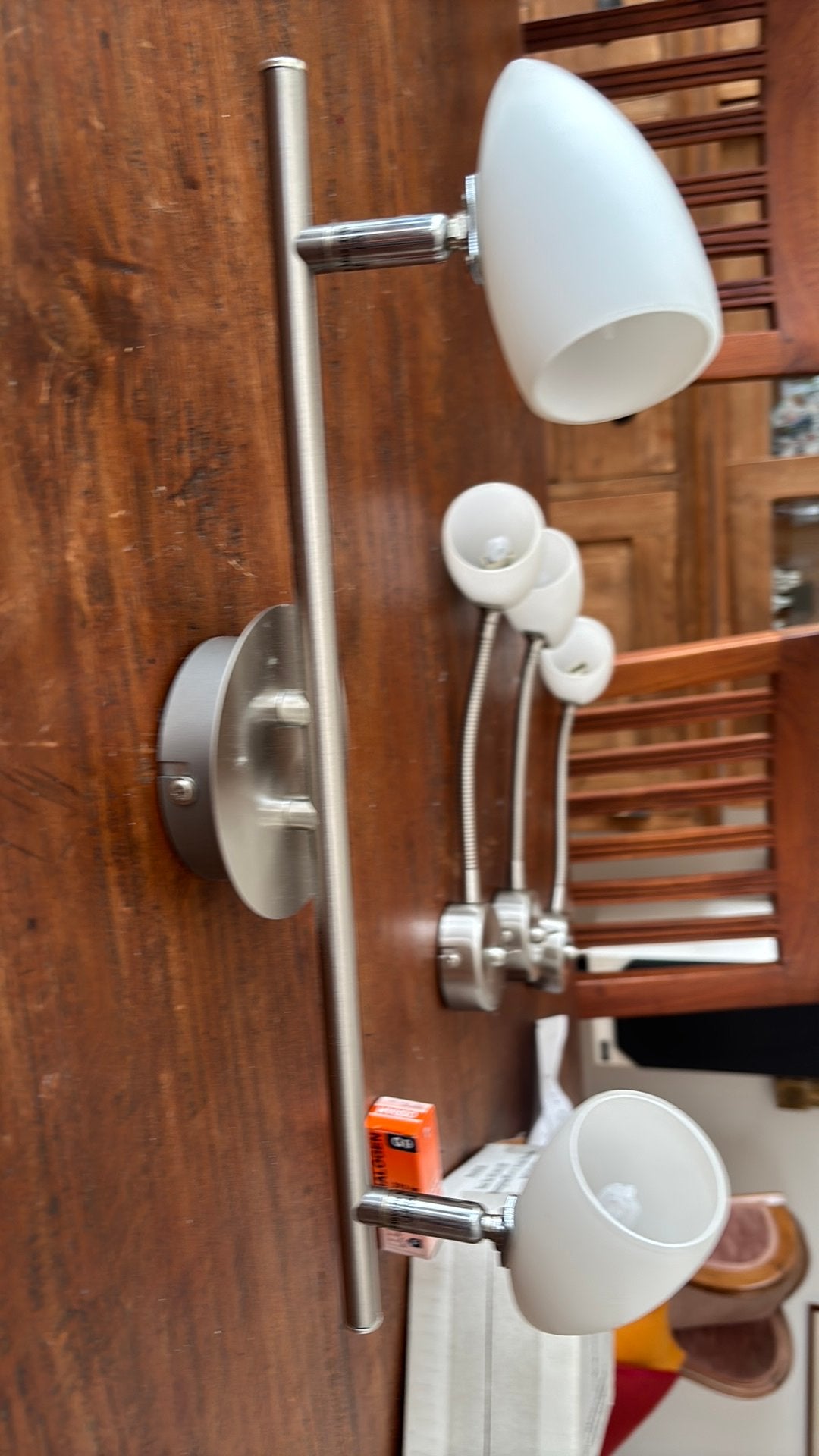 Slaapkamer verlichting, Ophalen of Verzenden, Zo goed als nieuw, Minder dan 100 cm, Metaal