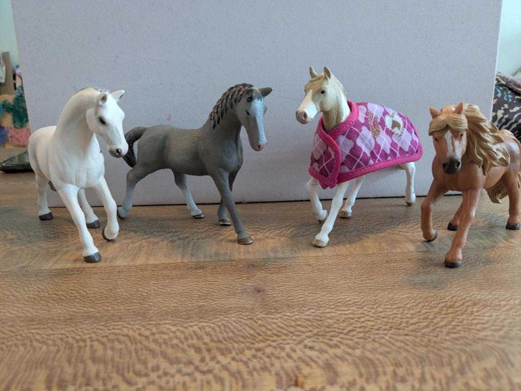 Schleich paarden, Kinderen en Baby's, Speelgoed | Overig, Ophalen of Verzenden, Zo goed als nieuw, Jongen of Meisje