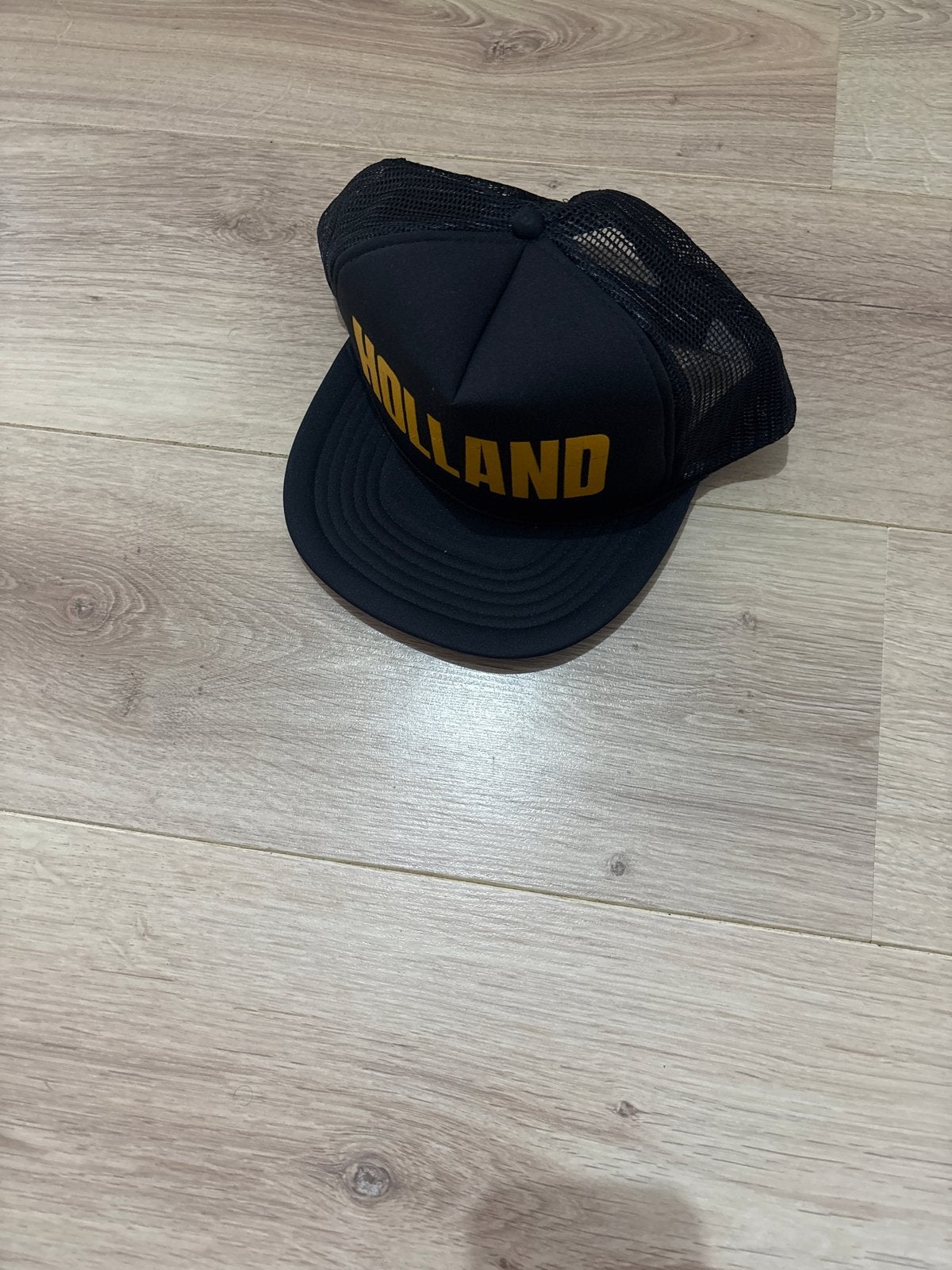 Zwarte Holland Trucker Pet - Zo goed als nieuw, Ophalen of Verzenden, Zo goed als nieuw, One size fits all, Pet