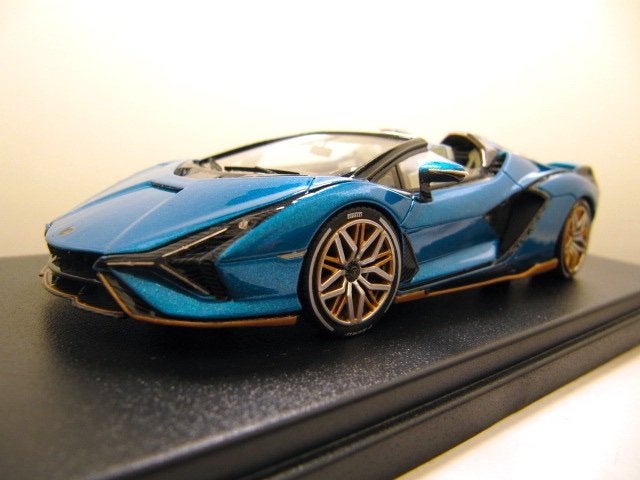 Lamborghini Sian Roadster 1:43 Looksmart LS526, Ophalen of Verzenden, Nieuw, Auto, Overige merken