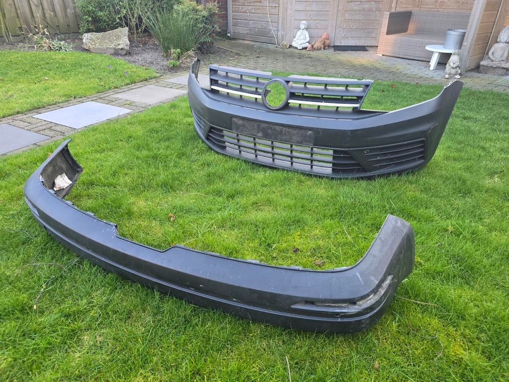 Voor- en achterbumper VW Caddy, Gebruikt, Volkswagen, Ophalen of Verzenden, Bumper