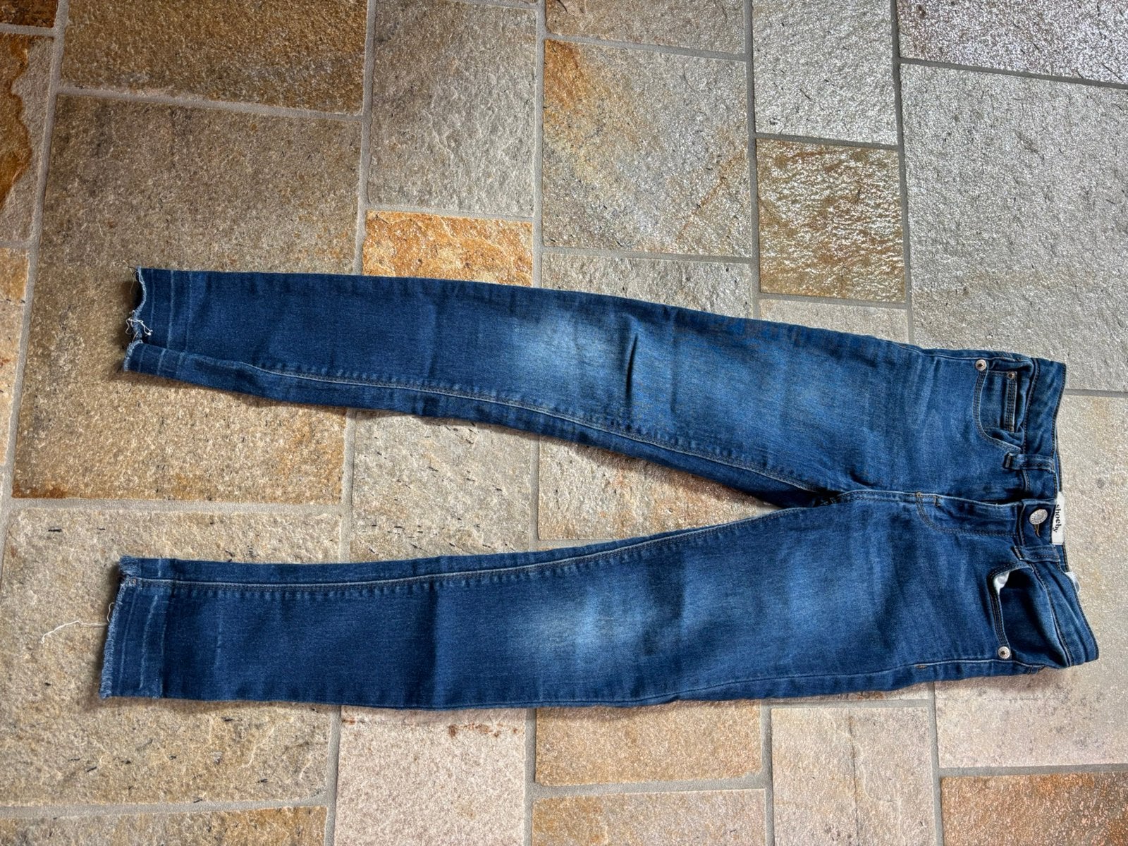Shoeby meisjes spijkerbroek skinny maat 134, Ophalen of Verzenden, Gebruikt, Meisje, Broek