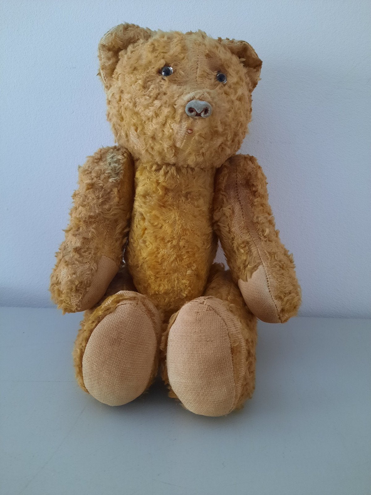 Te koop vintage teddybeer., Verzamelen, Beren en Cherished Teddies, Ophalen of Verzenden, Gebruikt, Stoffen beer, Overige merken
