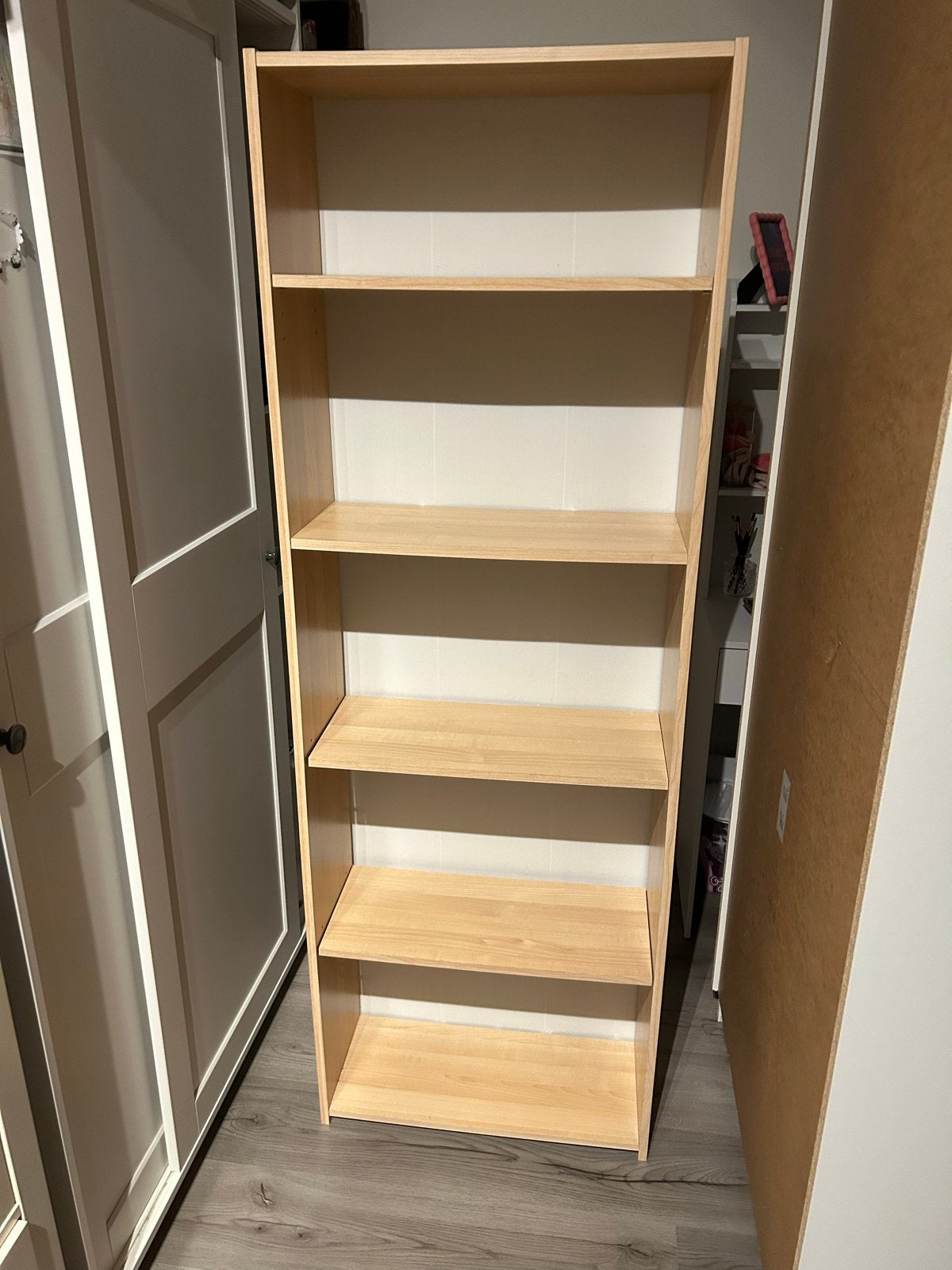 IKEA Billy Boekenkast - Lichtbruin Hout, Ophalen, Met plank(en), Gebruikt, 50 tot 100 cm