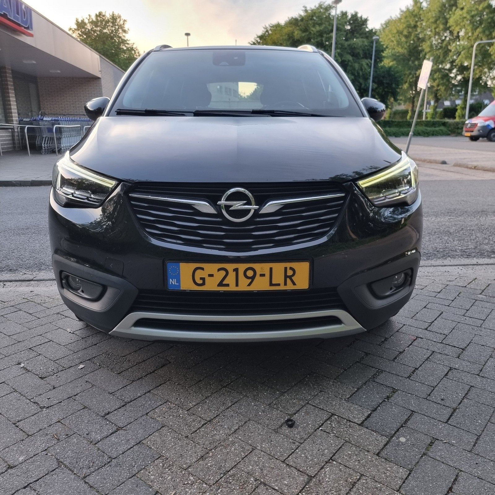 Opel Crossland X 1.2 Turbo Autumaat Start/stop 2019 Zwart, Auto's, Achteruitrijcamera, 1199 cc, Leder en Stof, Zwart