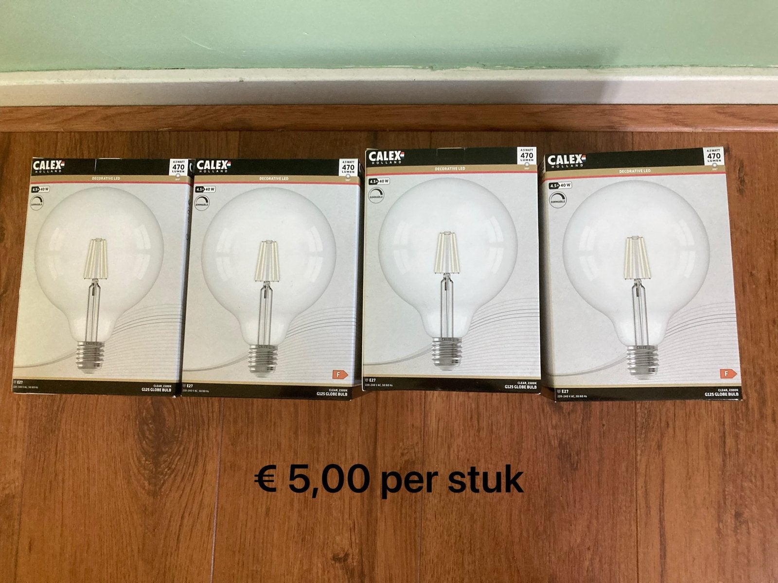 Calex LED Lampen E27 - Diverse modellen, Verzenden, Meerkleurig, Nieuw, Glas