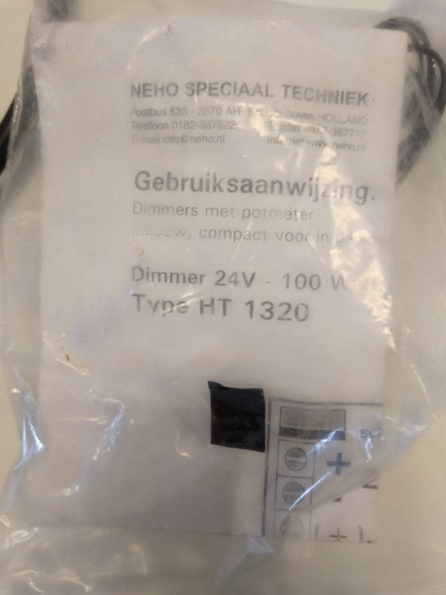 Neho HT1320 dimmer 24V 4A, Ophalen of Verzenden, Nieuw, Overige typen
