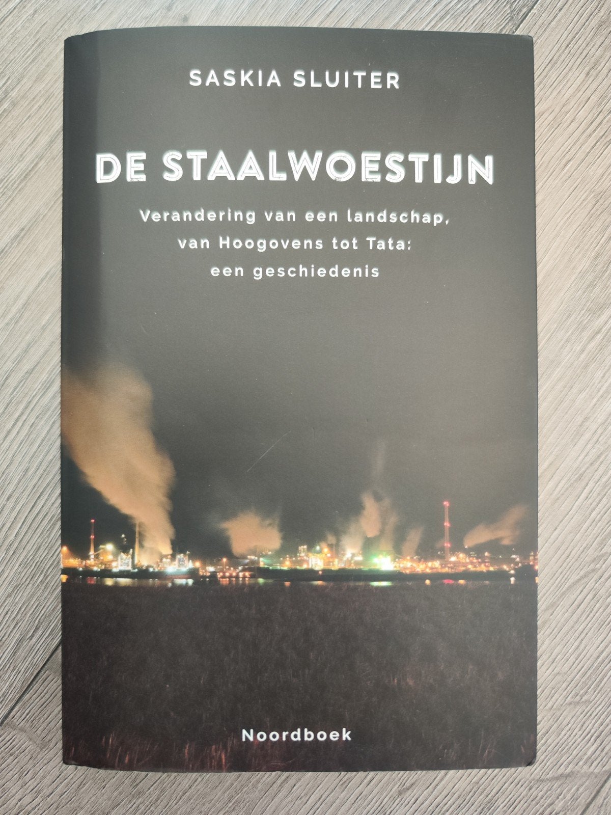 De staalwoestijn – Saskia Sluiter | Hoogovens Tata Steel, Boeken, Ophalen of Verzenden, Zo goed als nieuw, Saskia Sluiter