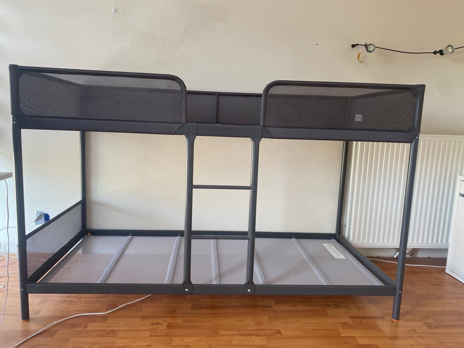 IKEA TUFFING Bunk Bed frame with Foam Mattress, Ophalen, 90 cm, Tweepersoons, Zo goed als nieuw